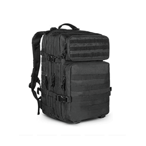 4 mochila ejercito negra