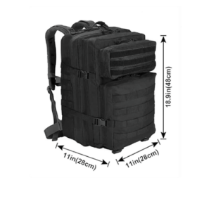 7 mochila tactica acampada