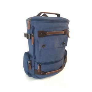 Mochila Rectangular Vintage Azul