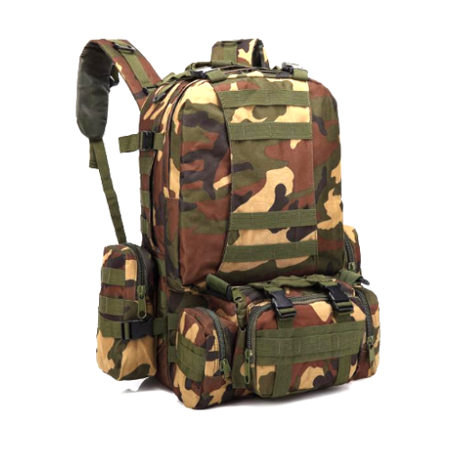 Mochila para acampada y senderismo caza y pesca