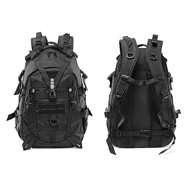 Mochila tactica nogra 35 litros senderismo