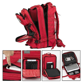 Mochila-tactica-roja-militar-45 litros-senderismo-acampada (1)