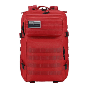 Mochila de viaje 45 litros roja para cabina de avion