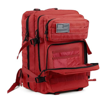 Mochila-tactica-roja-militar-45 litros-senderismo-acampada (5)